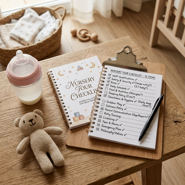 見学チェックリストの写真